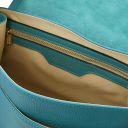 TL Bag Umhängetasche aus Weichem Leder Turquoise TL142202