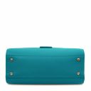 TL Bag Leather Handbag Turquoise TL142156