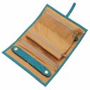 Soft Leather Jewellery Case Turquoise TL142193
