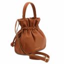 TL Bag Soft Leather Bucket bag Cognac TL142201
