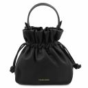 TL Bag Soft Leather Bucket bag Black TL142201
