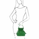 TL Bag Soft Leather Bucket bag Зеленый TL142201