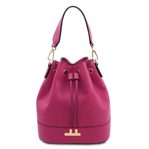 TL Bag Leather Bucket bag Fuchsia TL142146