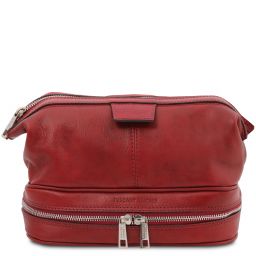 Jacob Beauty Case in Pelle Rosso TL142204
