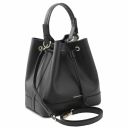 Minerva Leather Bucket bag Черный TL142145
