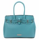TL Bag Handtasche aus Leder Turquoise TL142174