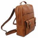 Nagoya Mochila en Piel Porta Ordenador Natural TL142137