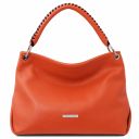TL Bag Soft Leather Handbag Brandy TL142087