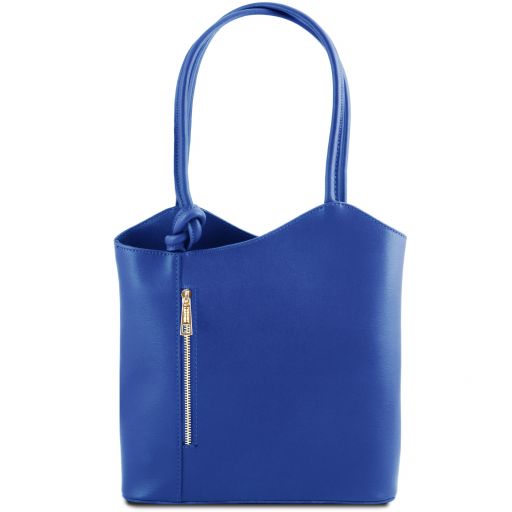 Patty Schultertasche aus Saffiano Leder Blau TL141455