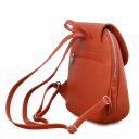 TL Bag Soft Leather Backpack Brandy TL141905