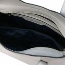 Olimpia Ledertasche aus Leder - Klein Hell Grau TL141521