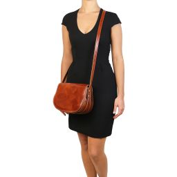 Isabella Bolso de Señora en Piel Negro TL9031