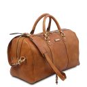 Colombo Leather Travel Duffle bag and Leather Toilet bag Телесный TL142235