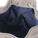 TL Bag Leather Bucket bag Light grey TL142146