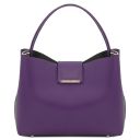 Clio Leather Secchiello bag Purple TL141690