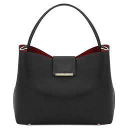 Clio Sac Seau en Cuir Noir TL141690