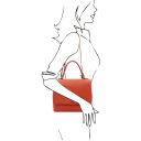 Silene Borsa a Mano in Pelle Convertibile a Zaino Brandy TL142152
