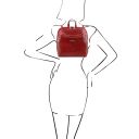 Manila Leather Backpack Красный TL141557