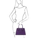 TL Bag Leather Handbag Фиолетовый TL142147