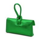 TL Bag Pochette in Pelle Metallic Verde TL141993