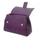 TL Bag Leather Handbag Purple TL142156