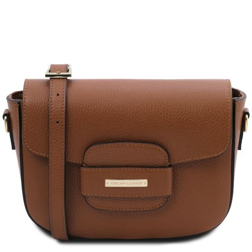 TL Bag Leather Shoulder bag Коньяк TL142249