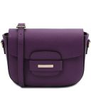 TL Bag Leather Shoulder bag Purple TL142249