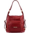 TL Bag Leather Convertible Backpack Shoulderbag Красный TL141535