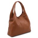 TL Keyluck Soft Leather Shoulder bag Cognac TL142264