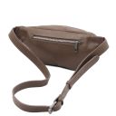 Anthony Soft Leather Fanny Pack Dark Taupe TL142155