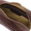 Ivan Leather Handy Wrist bag for men Dark Brown TL140849