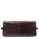 Francoforte Elégant sac Voyage en Cuir Marron foncé TL140860