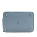 Minerva Leather Bucket bag Light Blue TL142145