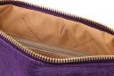 TL Bag Metallic Soft Leather Clutch Фиолетовый TL141988