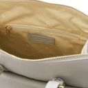 TL Bag Leather Backpack for Women Light grey TL142211