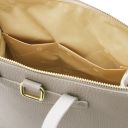 TL Bag Leather Backpack for Women Light grey TL142211