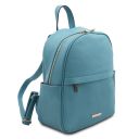 TL Bag Small Leather Backpack Azure TL142178