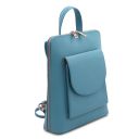 TL Bag Small Leather Backpack for Women Azure TL142092