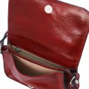 Carmen Tracollina in Pelle con Pattella Rosso TL141713