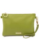 TL Bag Bolso Noche en Piel Suave Verde TL142029