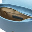 TL Bag Schultertasche aus Leder Hellblau TL142218