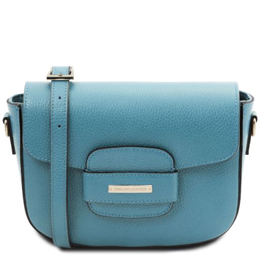 TL Bag Leather Shoulder bag Azure TL142249