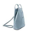 Shanghai Mochila en Piel Azul claro TL141881