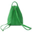 Shanghai Leather Backpack Green TL141881