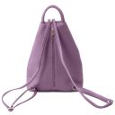 Shanghai Soft Leather Backpack Lilac TL141881