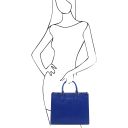 Iside Leather Business bag for Women Blue TL142240