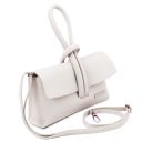 TL Bag Pochette in Pelle Bianco TL141990