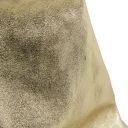 TL Keyluck Schultertasche aus Metallic-Leder Gold TL142263