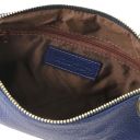 TL Bag Pochette in Pelle Morbida Blu scuro TL142029
