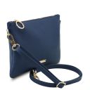 TL Bag Pochette in Pelle Morbida Blu scuro TL142029